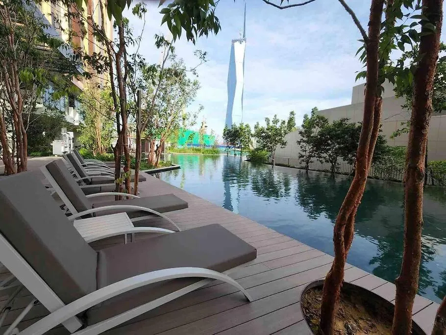 Apartment Infinity Pool, New 2 Bedroom, Near Bbcc Lalaport, Pnb 118, Klcc With High Speed Wifi Kuala Lumpur